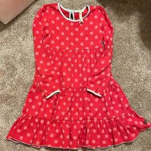 Matilda Jane Red Polka Dot dress Sz 6